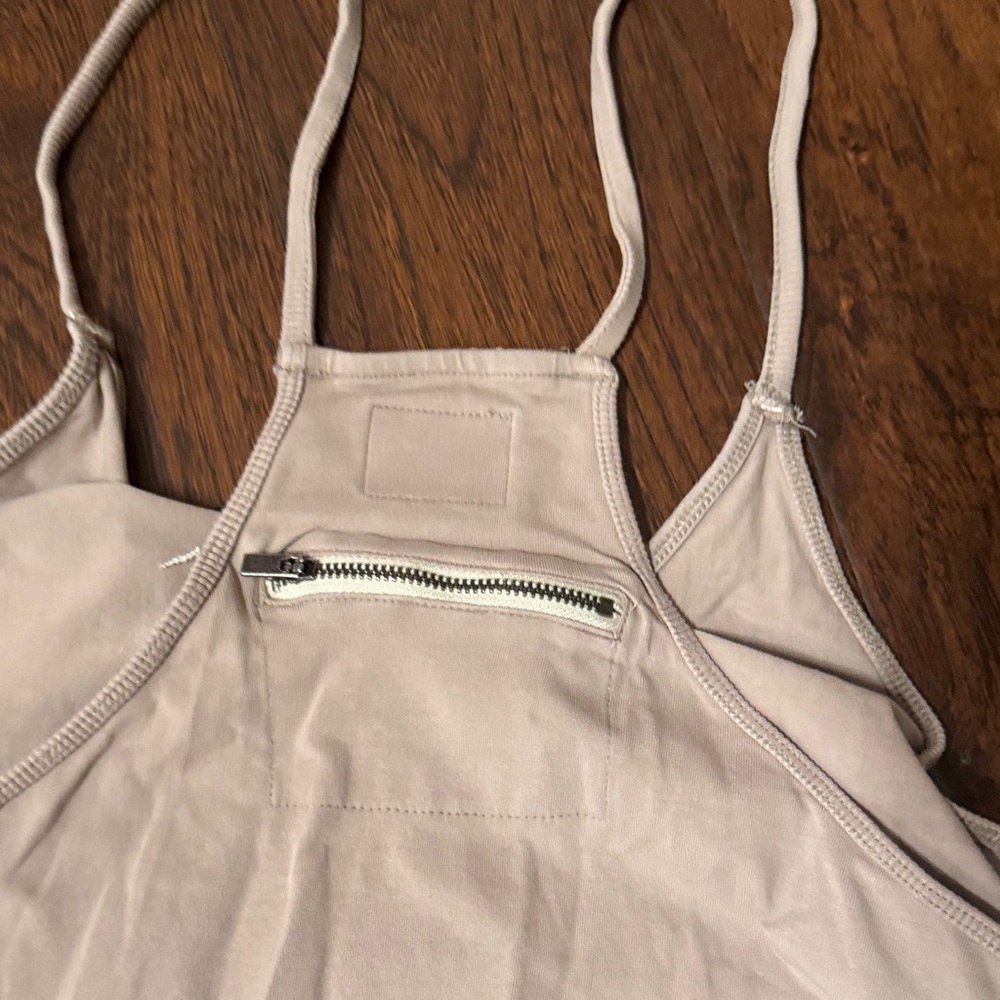 Free People Khaki Tan FP Movement Hot Shot Onesie - Picture 7 of 7